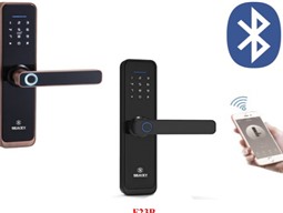 KHÓA CỬA VÂN TAY BLUETOOTH CHO CỬA GỖ ĐỐ NHỎ SEAKEY F23B