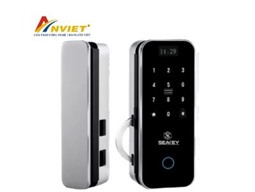 KHÓA CỬA VÂN TAY CHO CỬA KÍNH LÙA NGANG CÓ REMOTE G52R